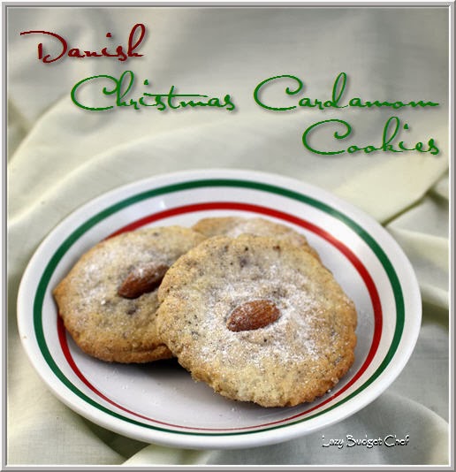 Danish cardamom cookie reipce