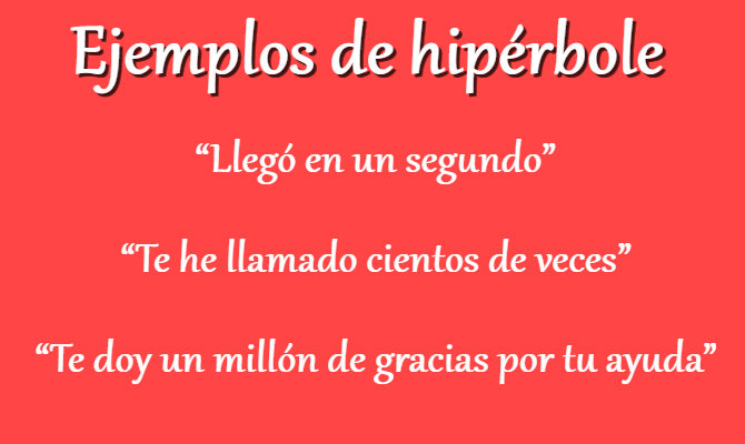 Ejemplo De Un Hiperbole