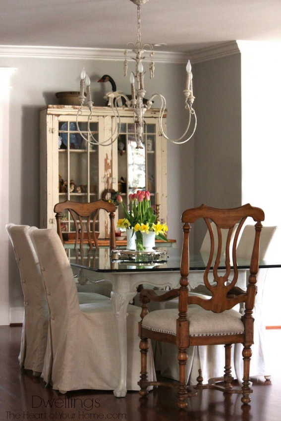 Dwellings- French Country Farmhouse Dining Room-Treasure Hunt Thursday Blog Link Up Party- From My Front Porch To Yours