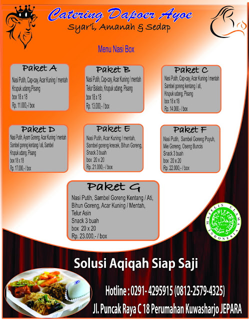 CATERING AQIQAH KUDUS PROFESIONAL