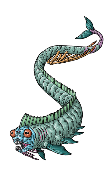 Левиафан эскиз тату