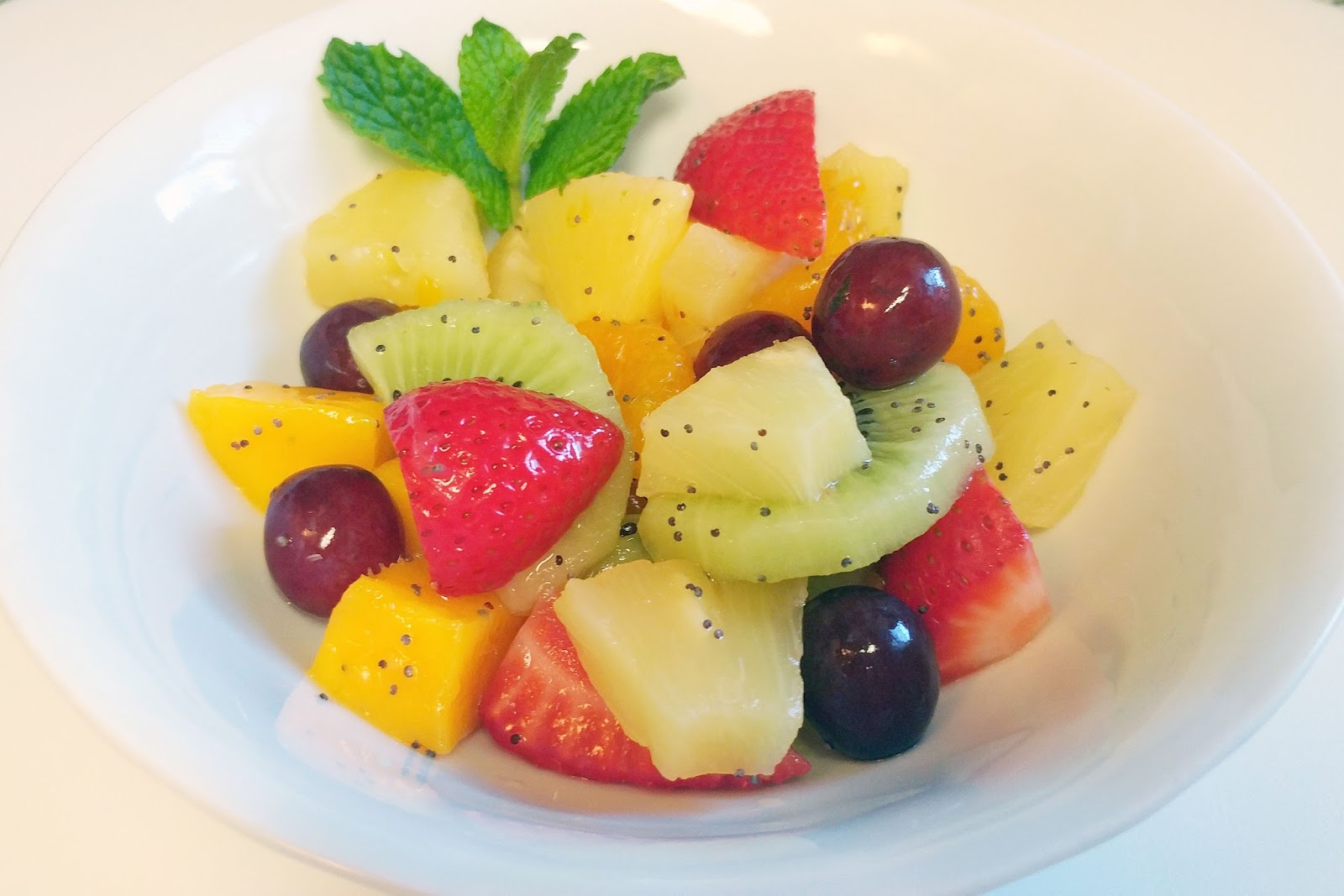 Culturally Confused Dole Tangy Poppy Seed Fruit Salad