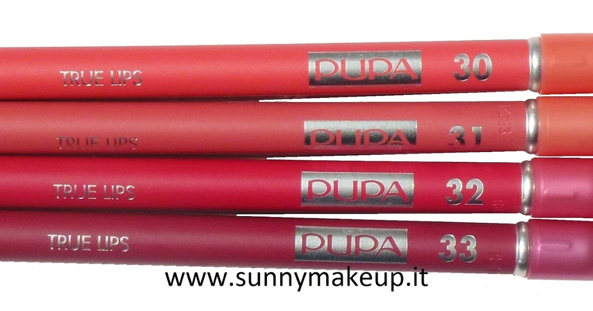Pupa - True Lips: Swatches e review delle matite per labbra nelle nuove ...