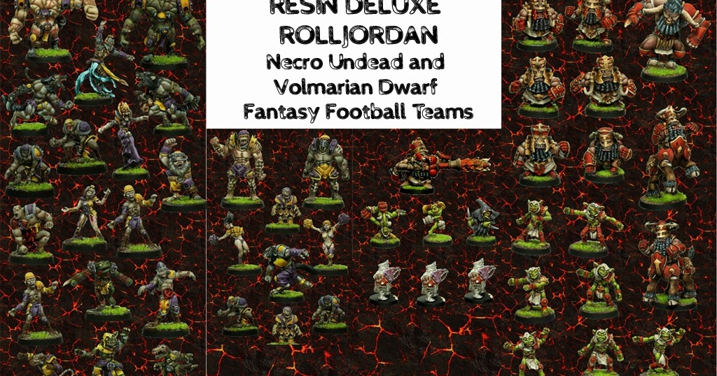 Tabletop Fix Impact! Miniatures New Fantasy Football Kickstarter