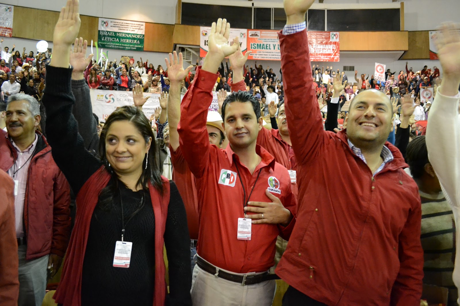 CNOP DURANGO Ismael Alfredo Hernández Deras y Leticia Herrera Ale