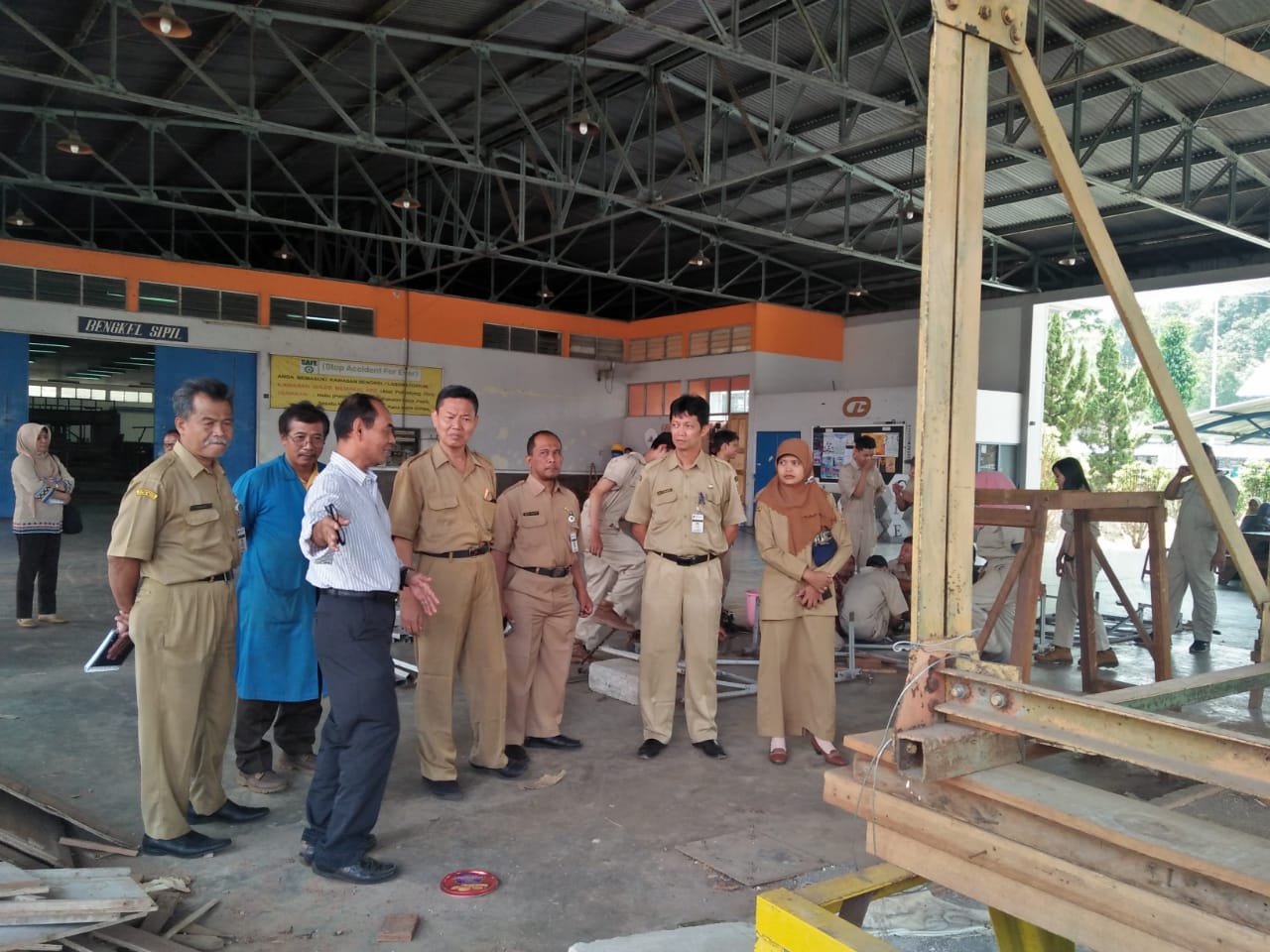 Smk Negeri 7 Stm Pembangunan Semarang Anjangsana Ke Politeknik Negeri Semarang