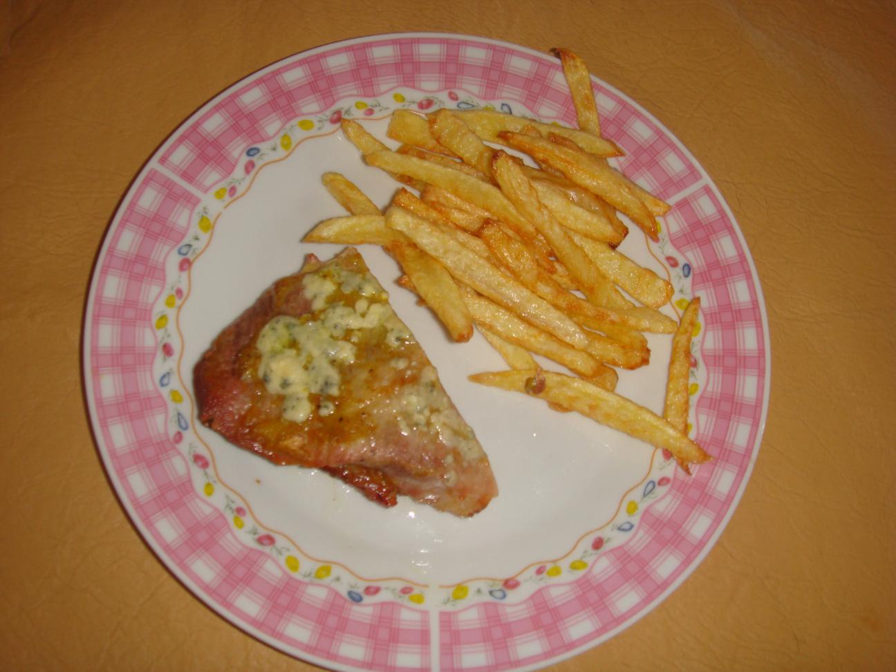 RECETAS Y ALGO MAS: MATAMBRITO DE CERDO AL HORNO AL ROQUEFORT