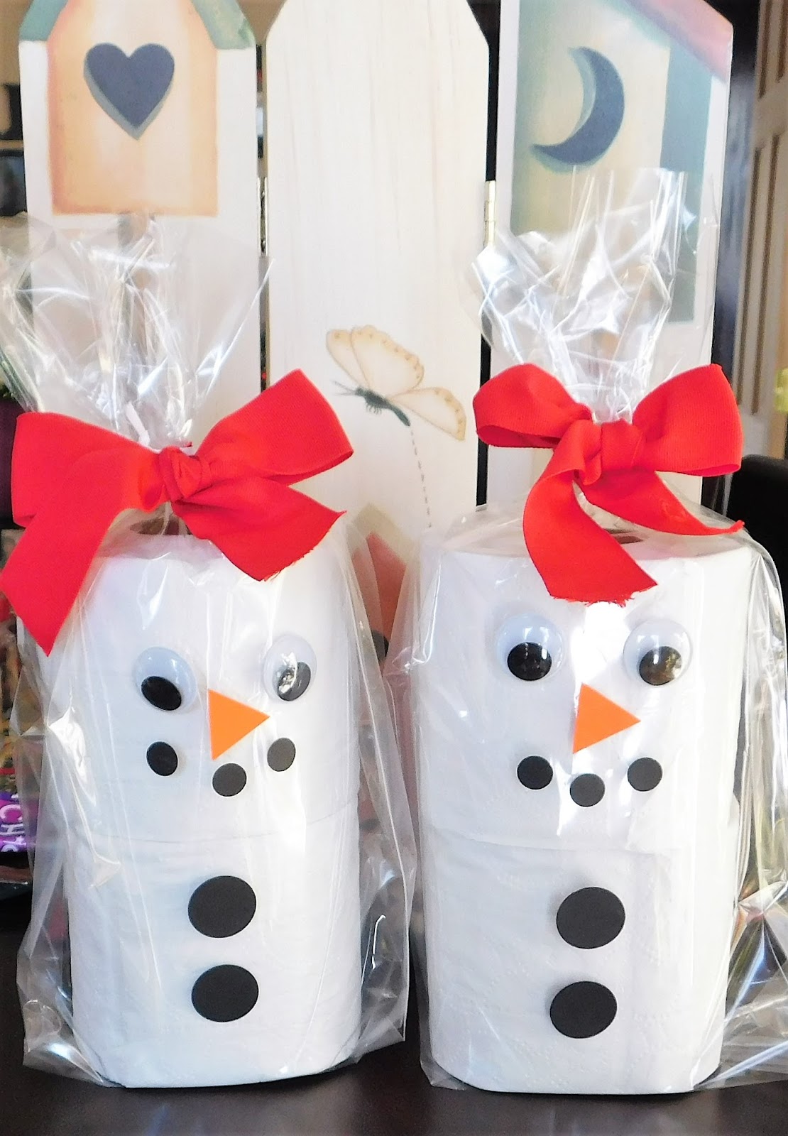 PJ's PROJECTS Snowmen Toilet Paper Rolls