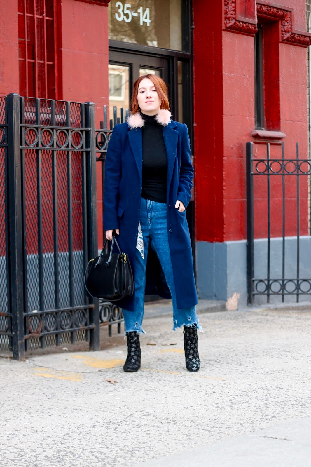 ASOS Distressed Hem Mom Jeans - TfDiaries