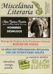 REVISTA MISCELÁNEA LITERARIA DE EDICIONES CARDEÑOSO, Nº 39 INVIERNO 2015