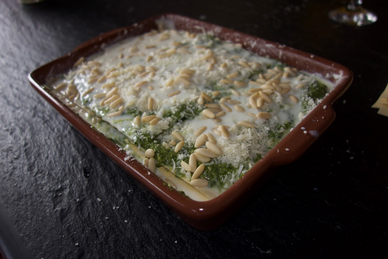 Stroud Is All Over the Place Ligurian Cuisine Lasagna al Pesto