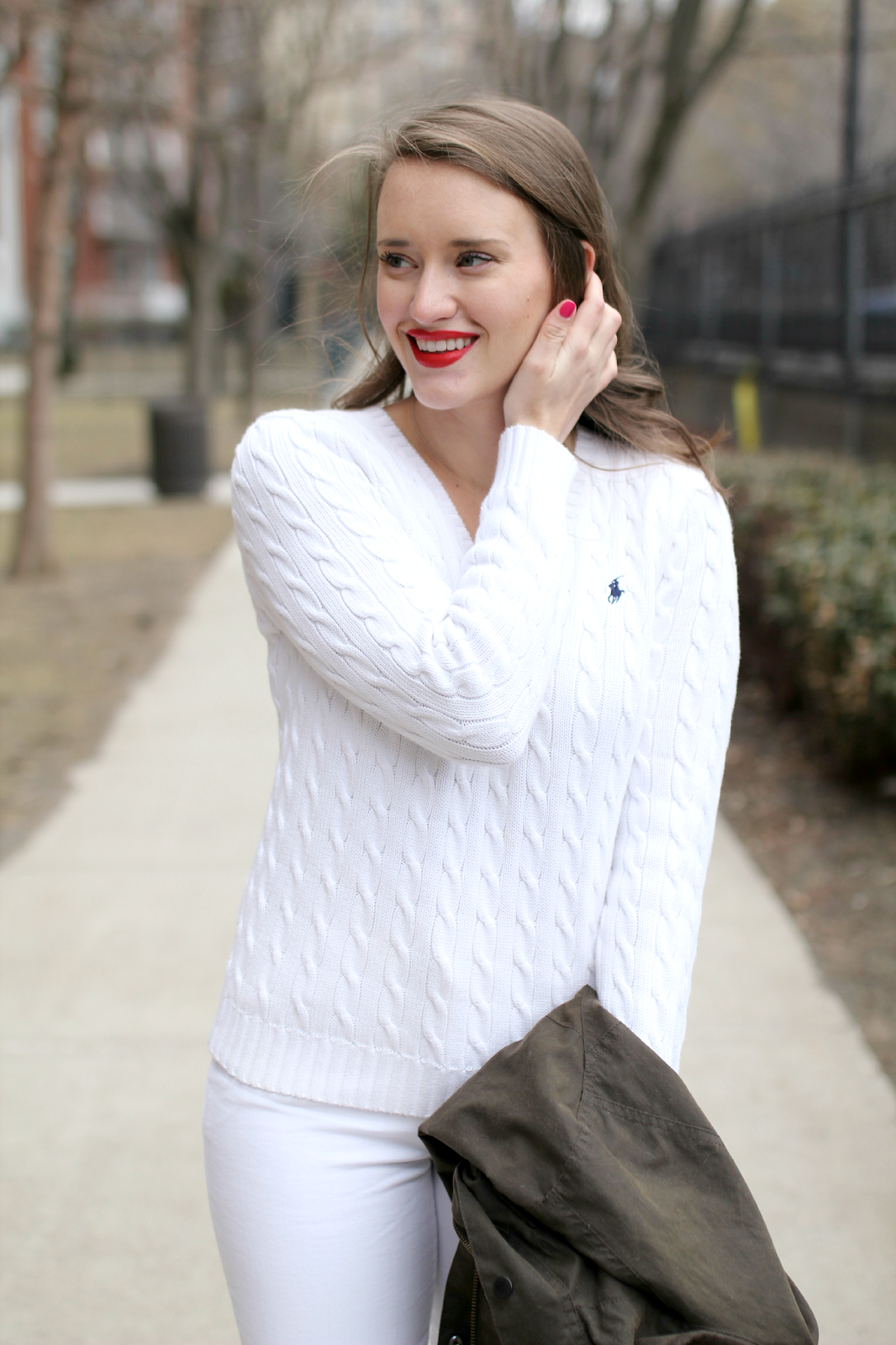 ralph lauren sweater outfit