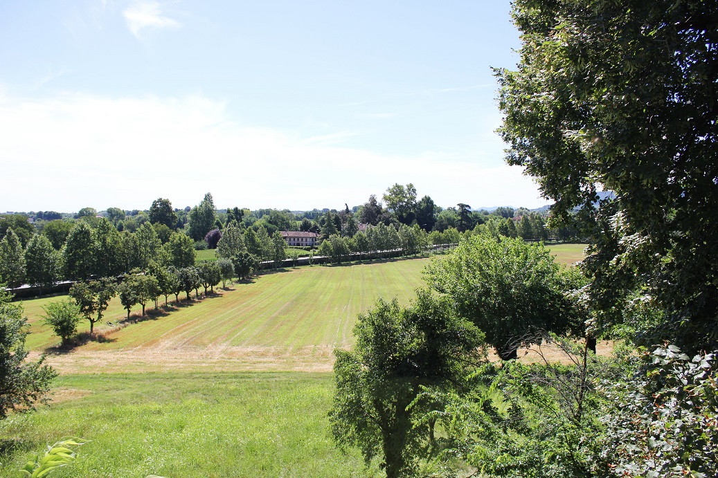 výhledy z Palladiovy La Rotonda ve Vicenze