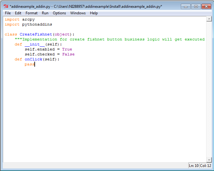 GIS Study: How to create a simple python add-in tool for ArcGIS Desktop