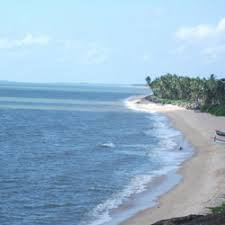 Clean blue water beach Blue water at Marvanthe Beach