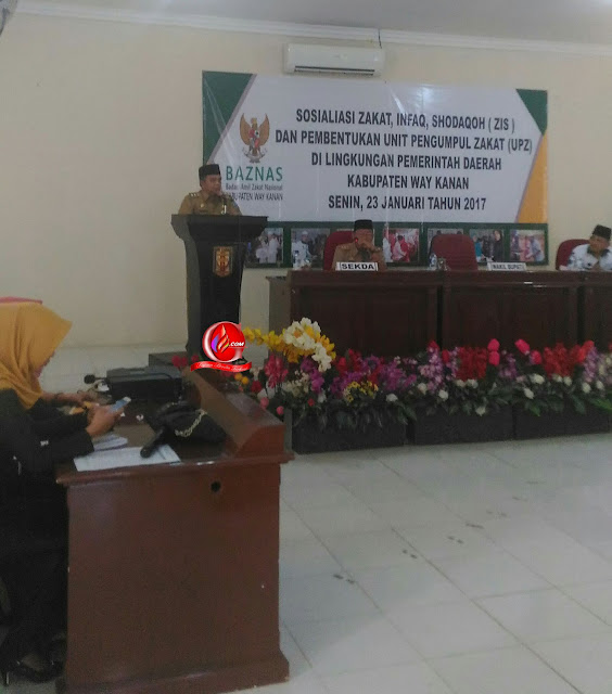 Baznas Baznas Way Kanan Masuk Peringkat Empat Nasional