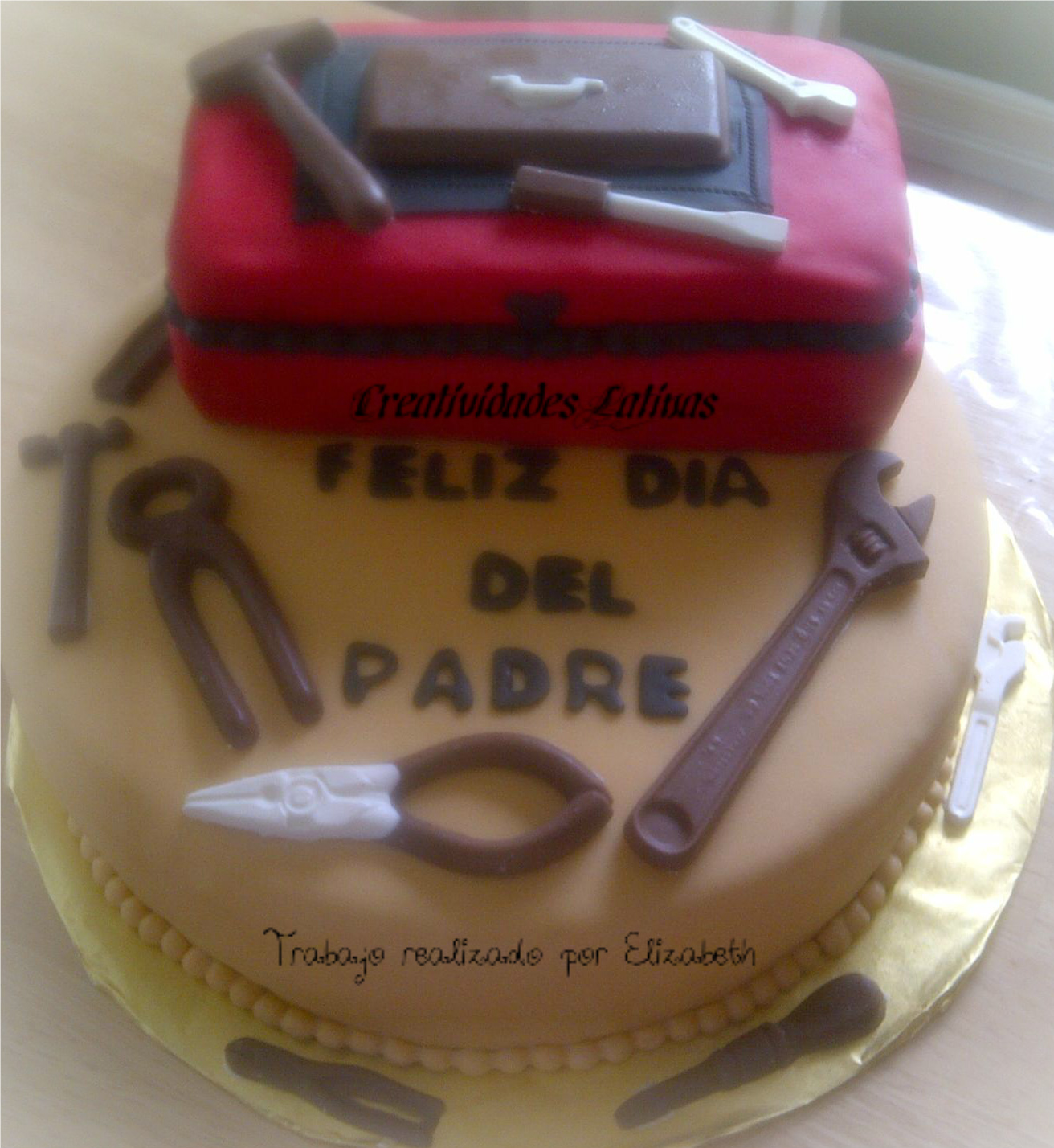 ESCUELA de Creatividades Latinas: Decoración de Pasteles Especial Día del  Padre 12 Junio 2012