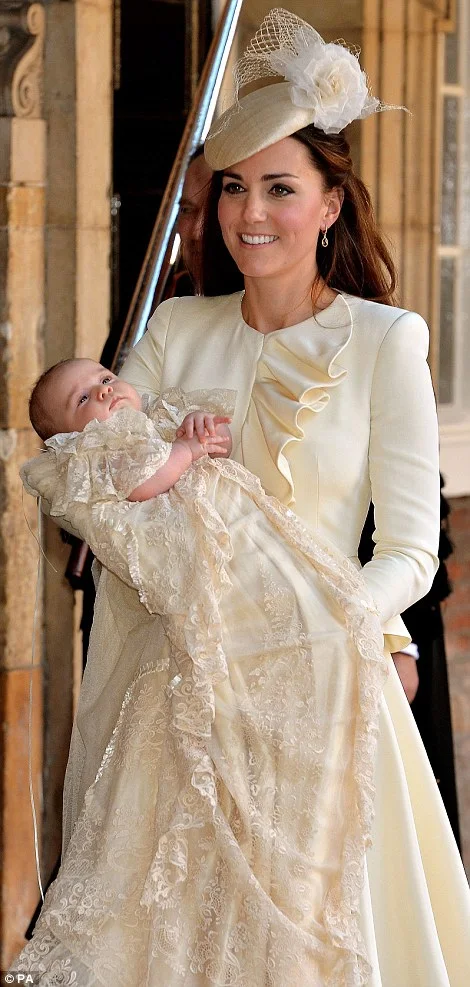 In an historic ceremony which brought together four generations of the Royal Family, the three-month-old future king was christened by the Archbishop of Canterbury in the Chapel Royal at St James’s Palace yesterday.