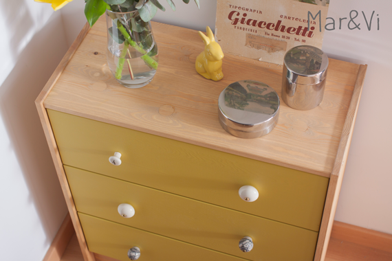 como cambiar una cómoda Rast de Ikea