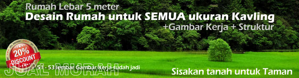 Desain rumah minimalis lebar 6 meter