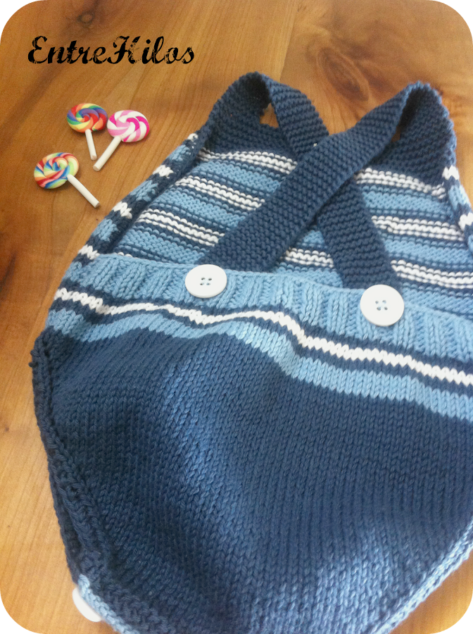 ranita de bebe a rayas