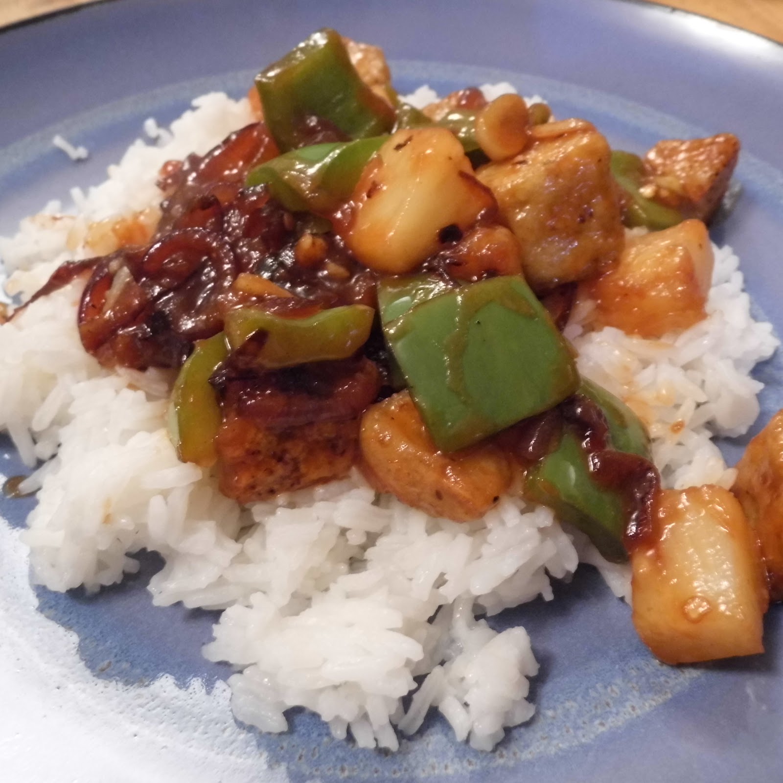 Kate's blog (Reading & Eating) Dinner, 26/2/19 Sweet and Sour Crispy