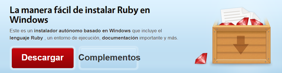 Descargas de Ruby