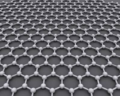Grafene Modello 3D della struttura del grafene