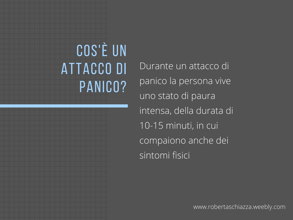 Blog di Psicologia Dott.ssa Roberta Schiazza 5 modi per calmarsi durante un attacco di panico