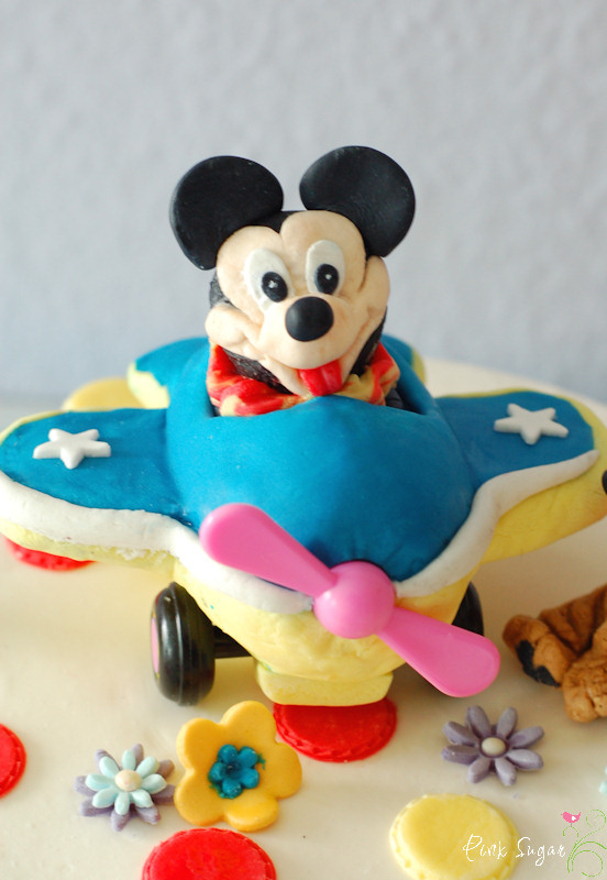 Kessy S Pink Sugar Mickey Mouse Torte Und Ein Give Away