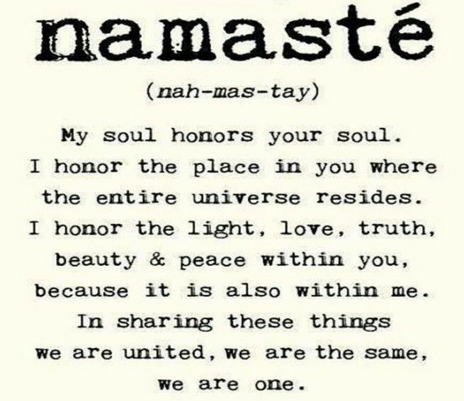 The Mystic Understanding What 'Namaste' Means