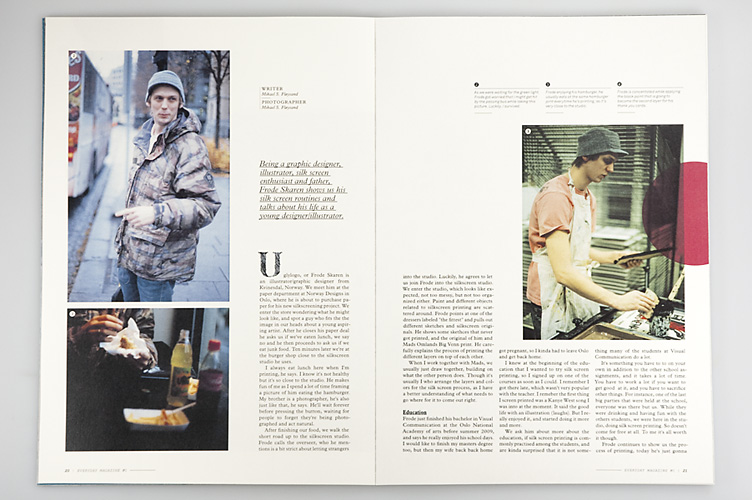 Dps Examples Magazine Design Context: DPS Inspiration - Everyday Magazine