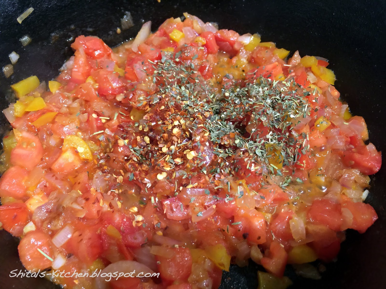 Shital'sKitchen Edamame Pasta in Marinara Sauce