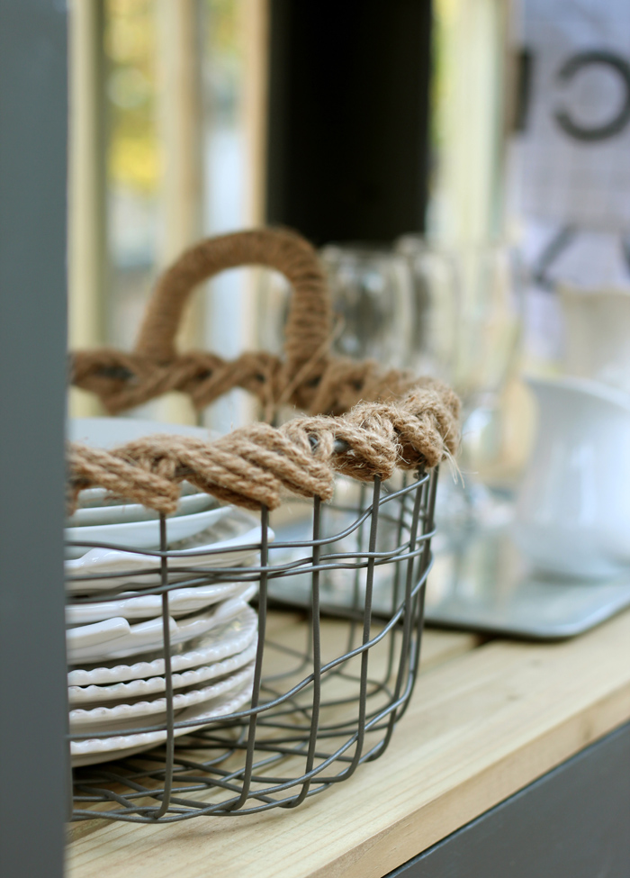 DIY Outdoor Serving Cart Remodelando la Casa