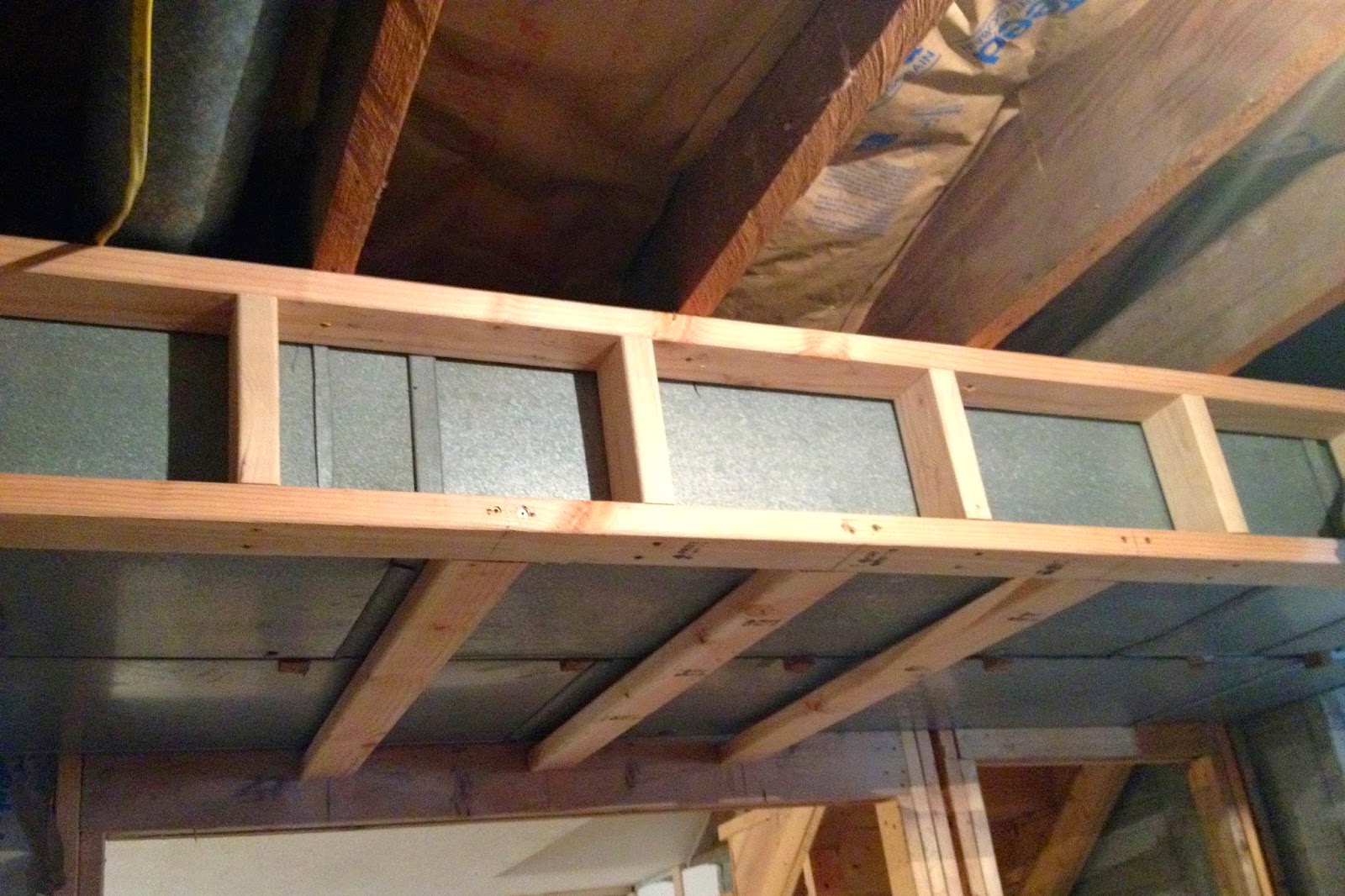 DIY Why Spend More Framing Around Ductwork In A Basement
