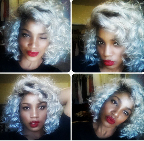 2 Interesting! Singer Seyi Shay tries new look