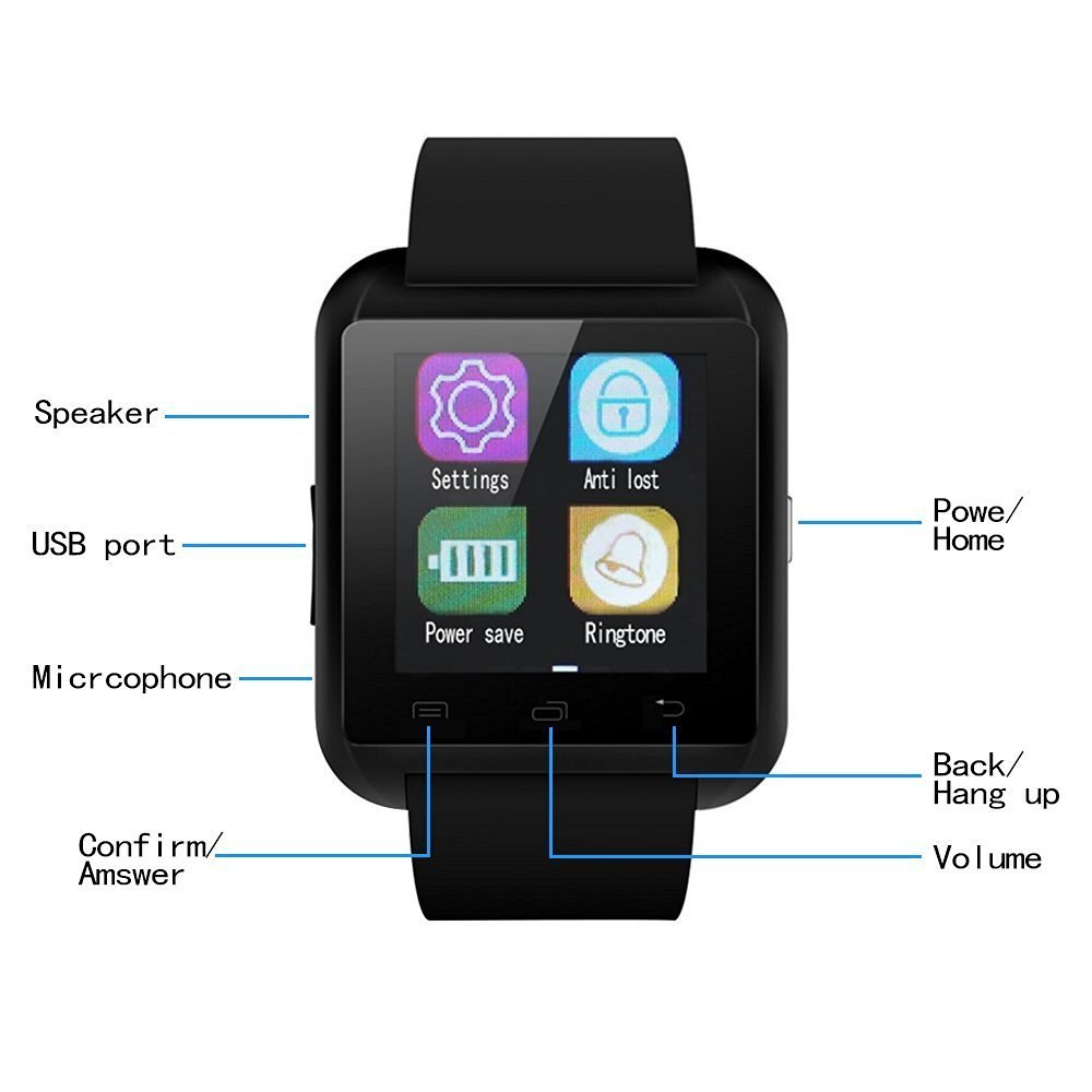 Watch Bluetooth Smart Wrist Watch Phone Online Sope