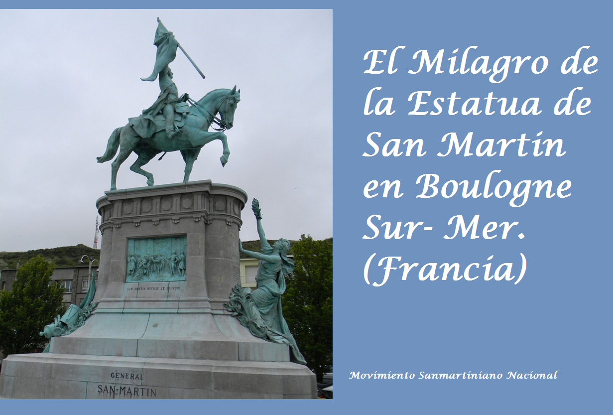 FDRA - Historia de la Defensa: El milagro de la estatua del Gral. San Martín