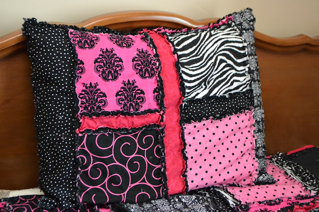 How to Sew a Rag Quilt Pillow