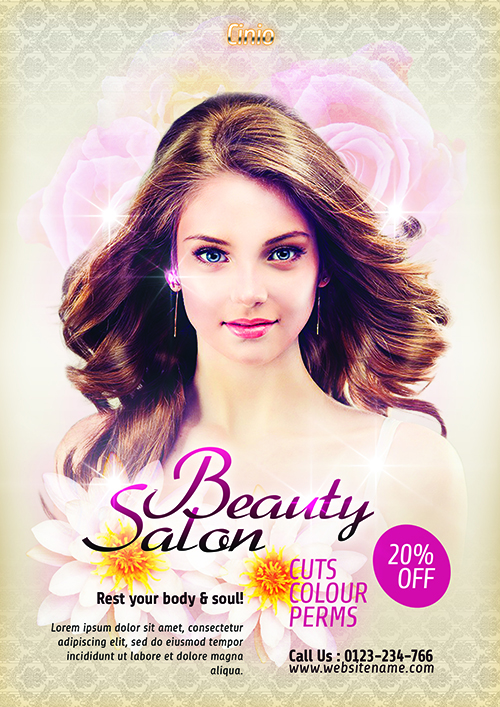 How To Create a Beauty Salon Promotional In Photoshop