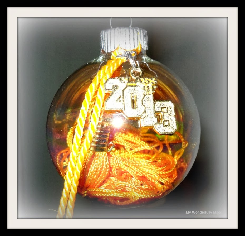 "Wonderfully Made" Grad Tassel Ornaments