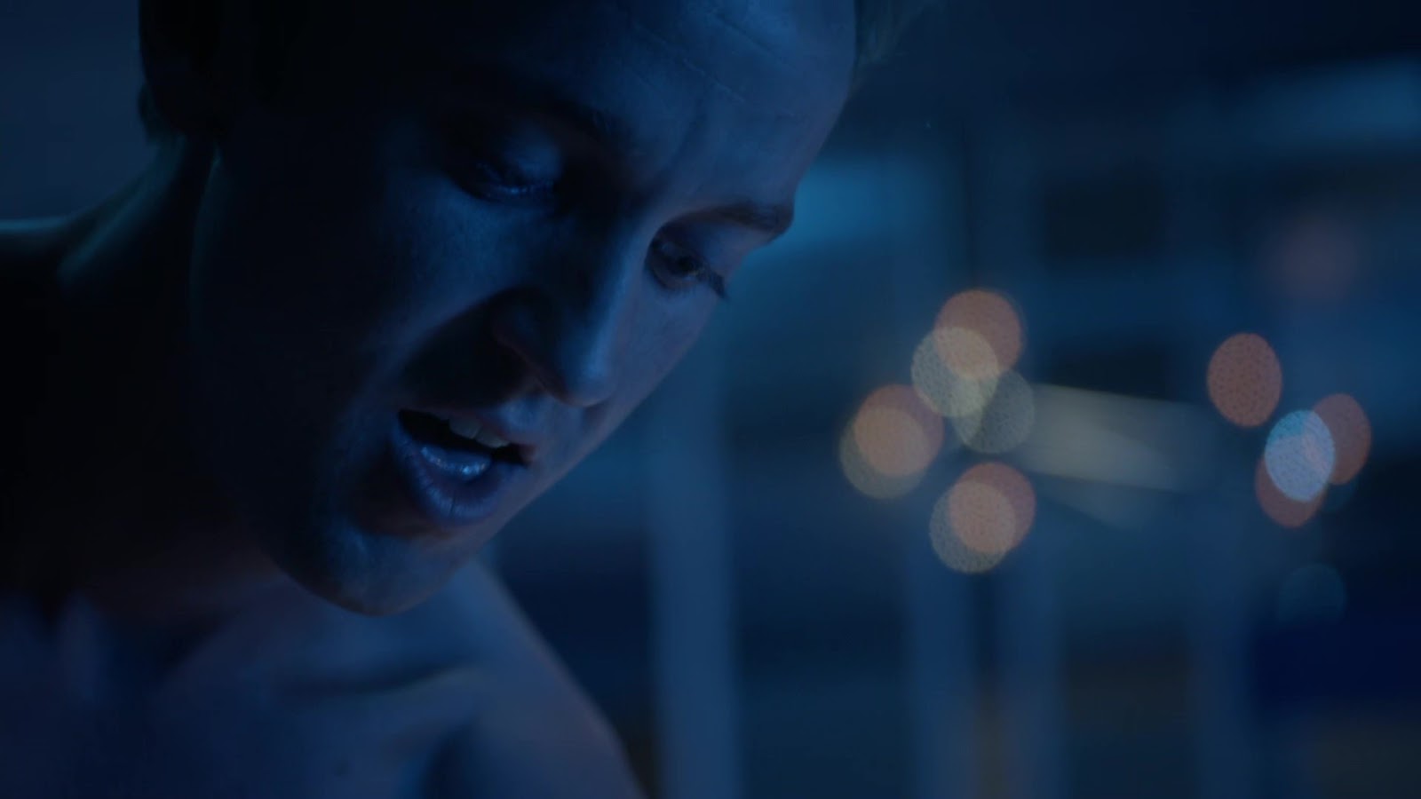 ausCAPS: Tom Felton shirtless in Murder In The First 1-03 Who's Your Daddy