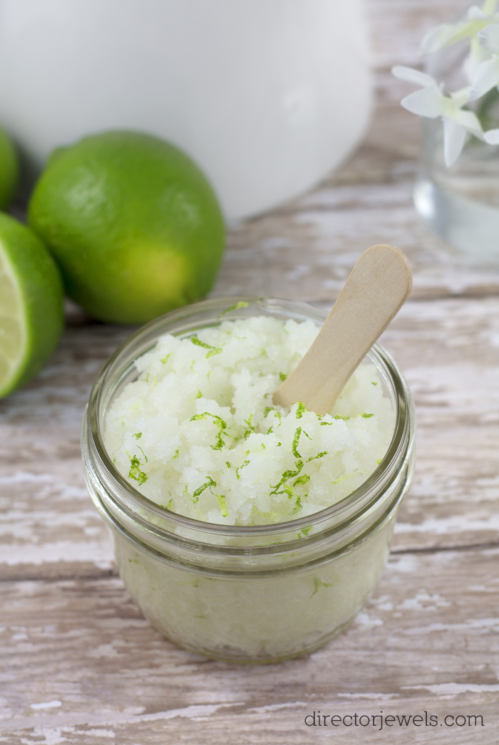 Director Jewels: Coconut Lime Sugar Scrub