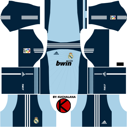 real madrid dream league soccer kit