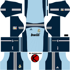 Real Madrid Kits 2010/2011 - Dream League Soccer