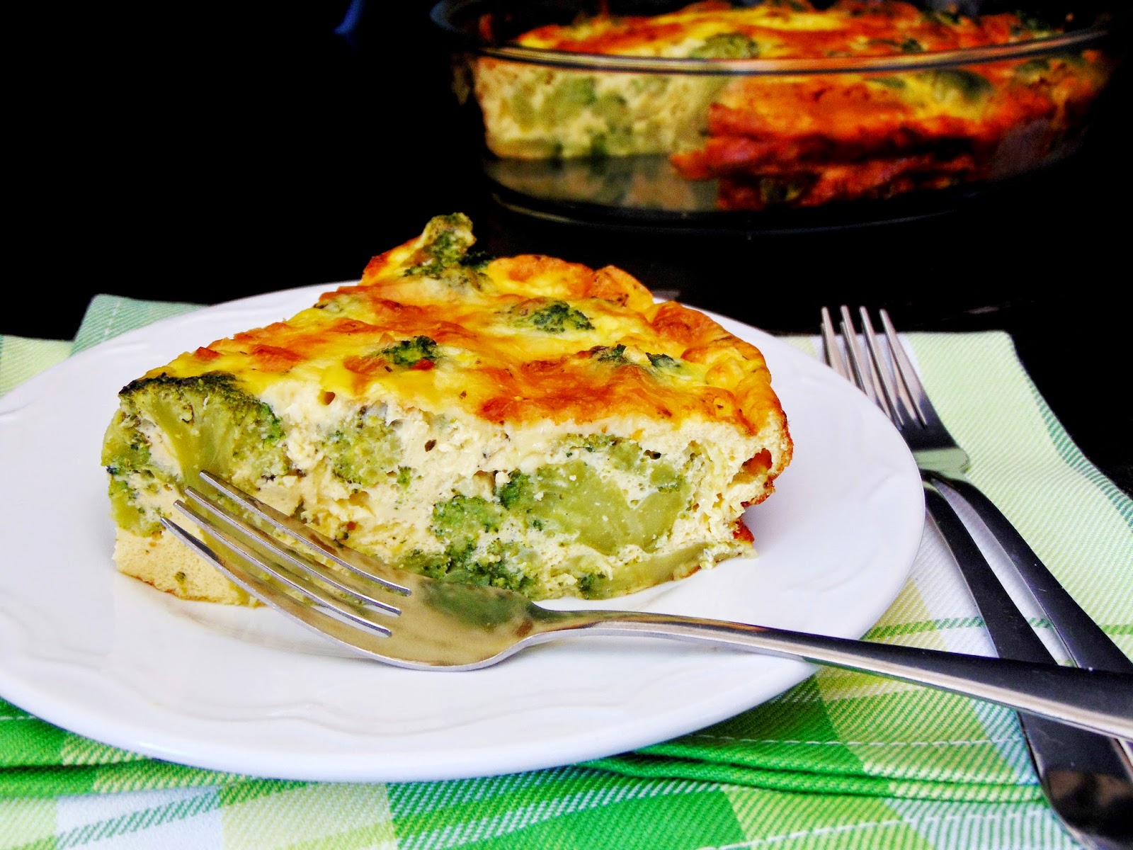 sufleu de broccoli sufleu de broccoli