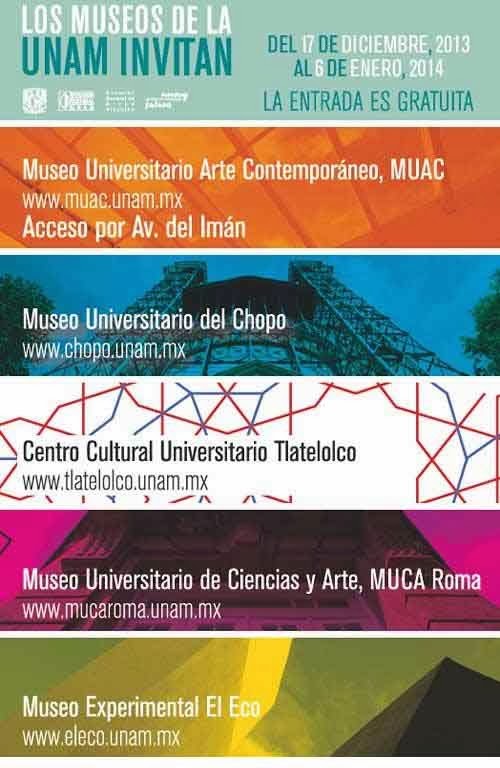 Museos de la UNAM invita en Temporada Navideña 2013 