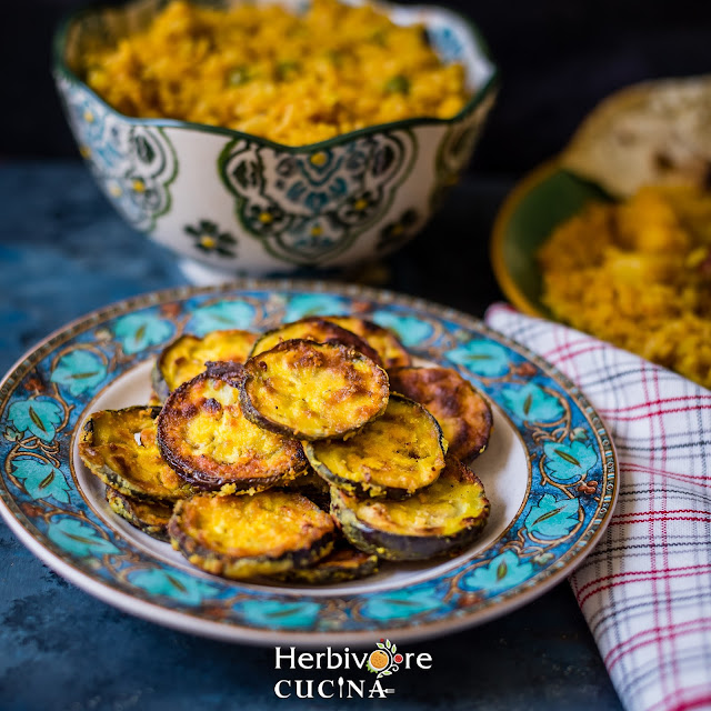 Begun Bhaja Panfried Eggplant Fritters Delicious Recipes