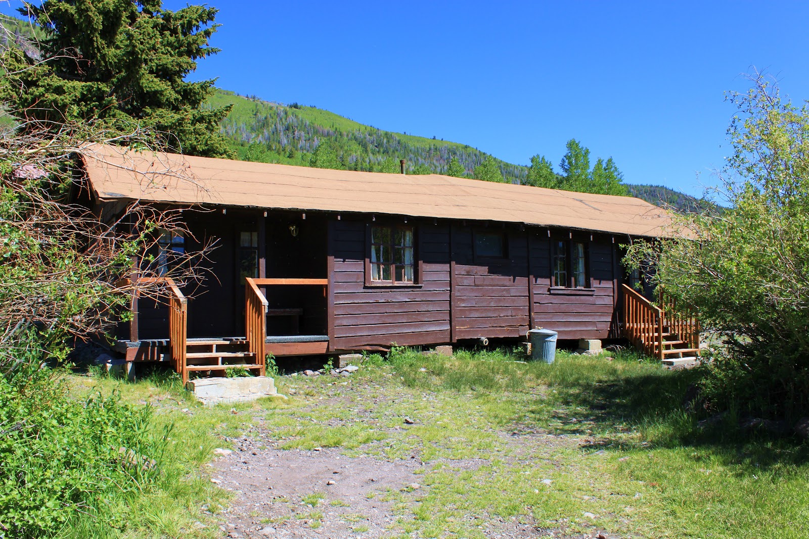 Rental Cabins at Fish Lake Utah Rustic 6 person Camping Cabin 5 at