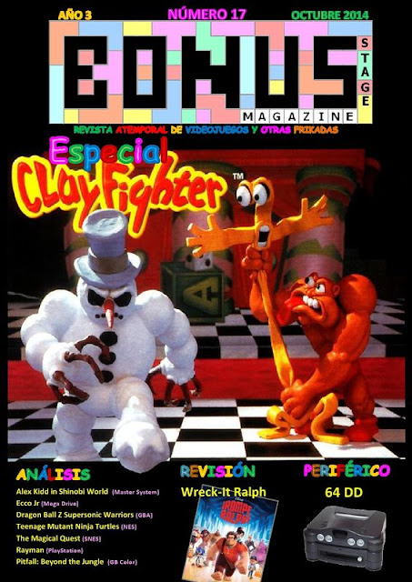 Bonus Stage Magazine #17 Especial ClayFighter (17)